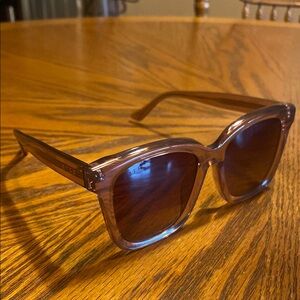 Diff Meredith Café Ole Brown Gradient Polarized Sunglasses